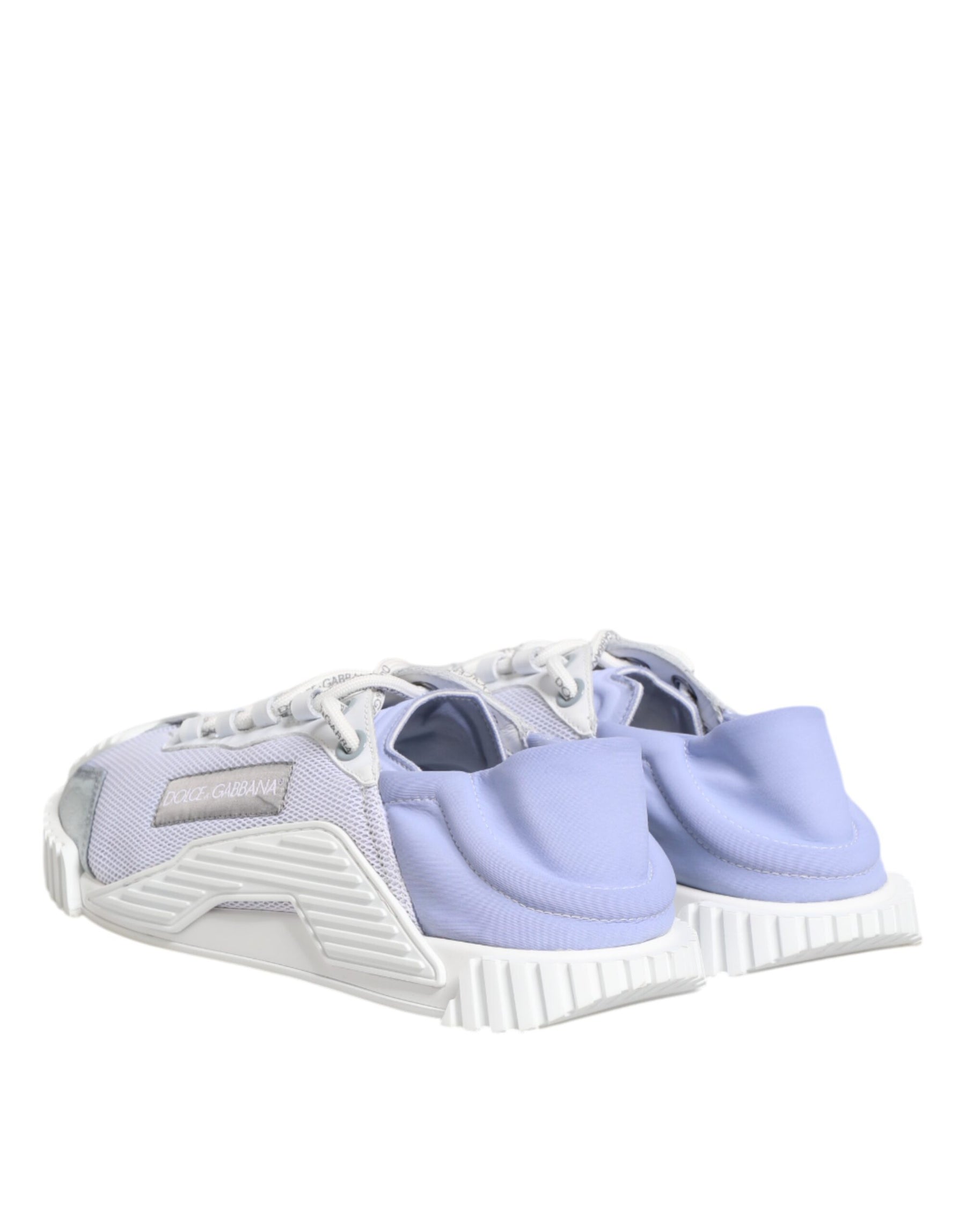 Dolce & Gabbana Purple White NS1 Lace Up Low Top Sneakers Shoes | Regal Royce