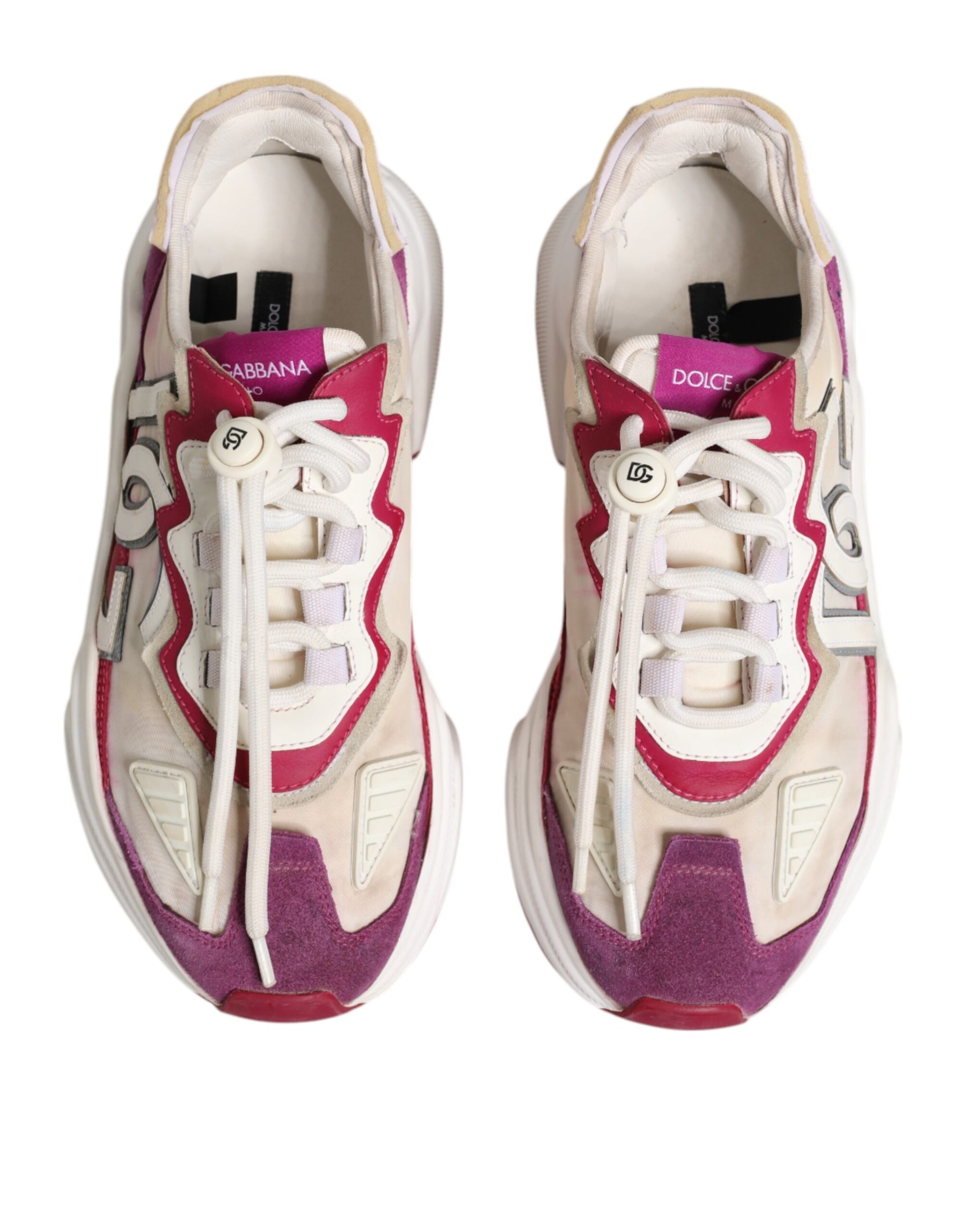 Dolce & Gabbana Multicolor Daymaster Low Top Sneakers Shoes | Regal Royce