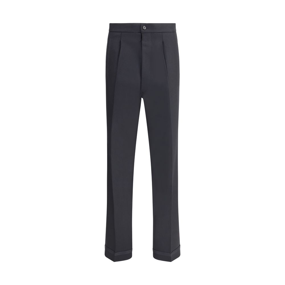 Margiela Black Wool Dress Pants | Regal Royce