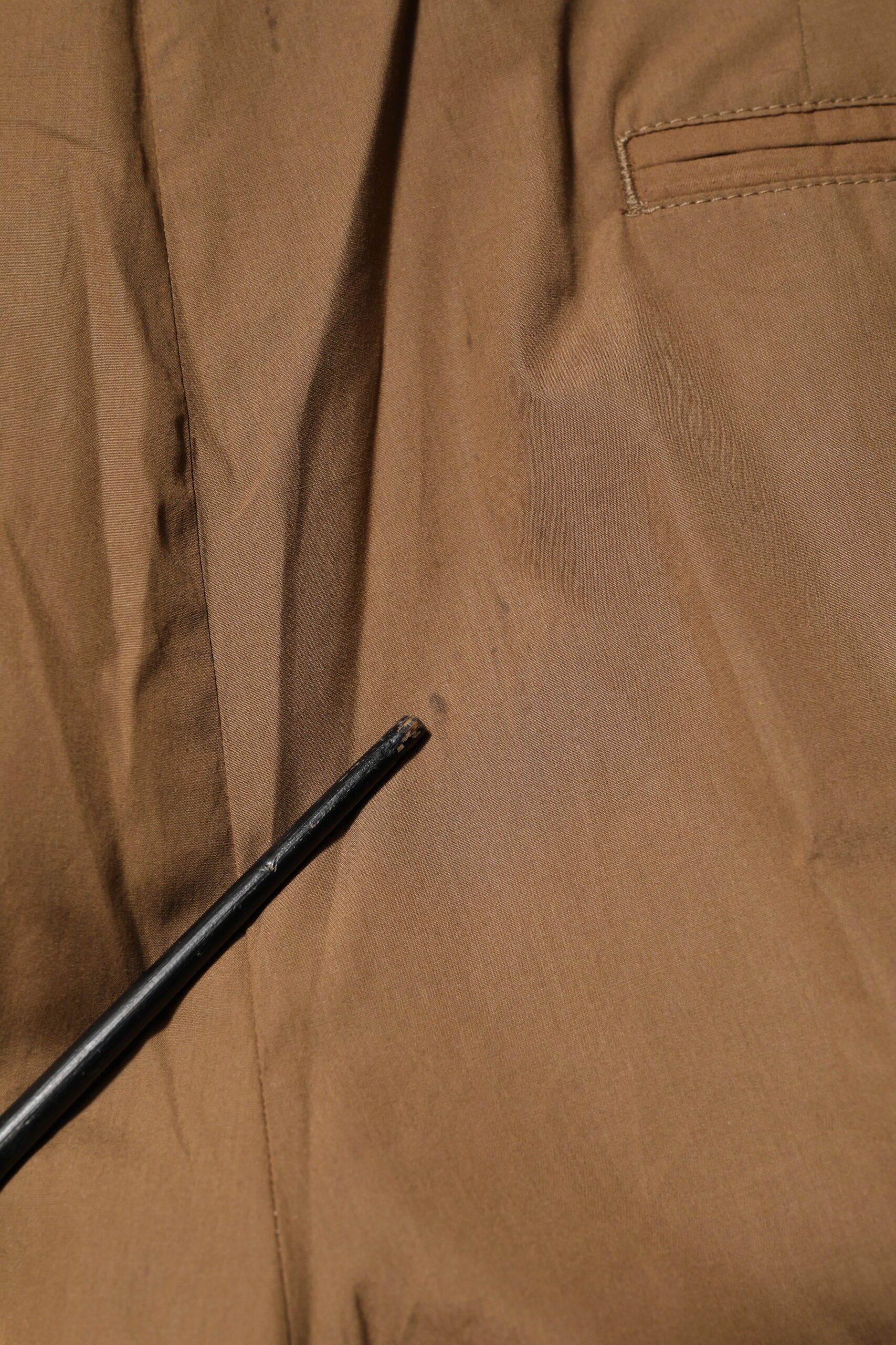 Dolce & Gabbana Brown Cotton Chino Mid Waist Men Jogger Pants | Regal Royce
