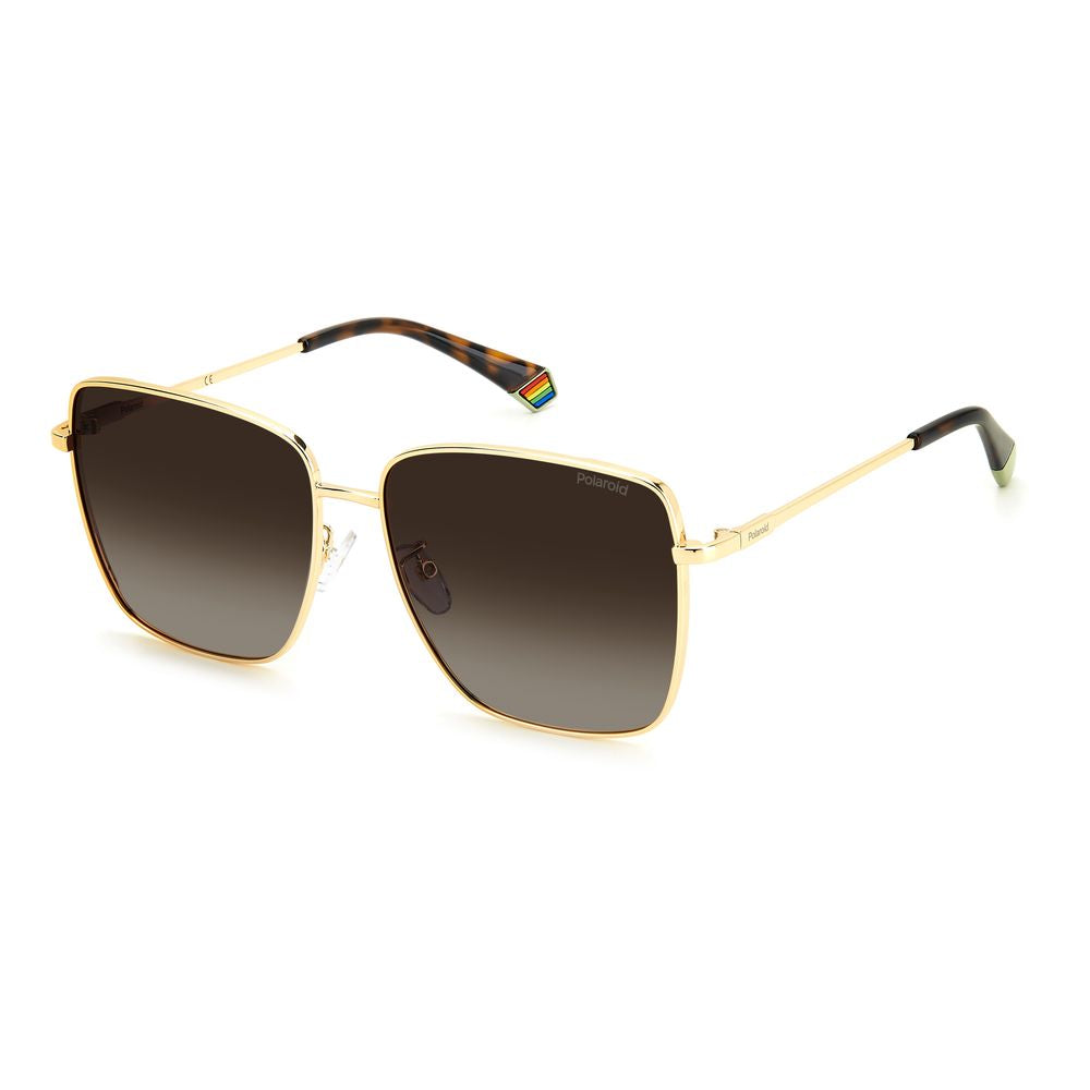 Polaroid Gold Metal Sunglasses | Regal Royce