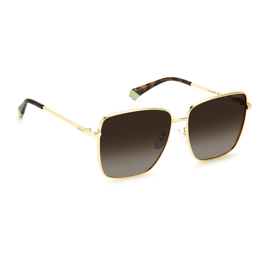 Polaroid Gold Metal Sunglasses | Regal Royce