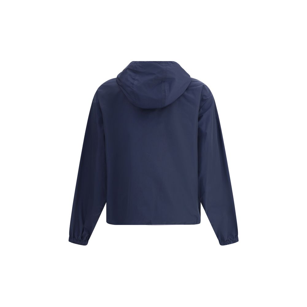 Moschino Blue Polyester Shell Jacket | Regal Royce
