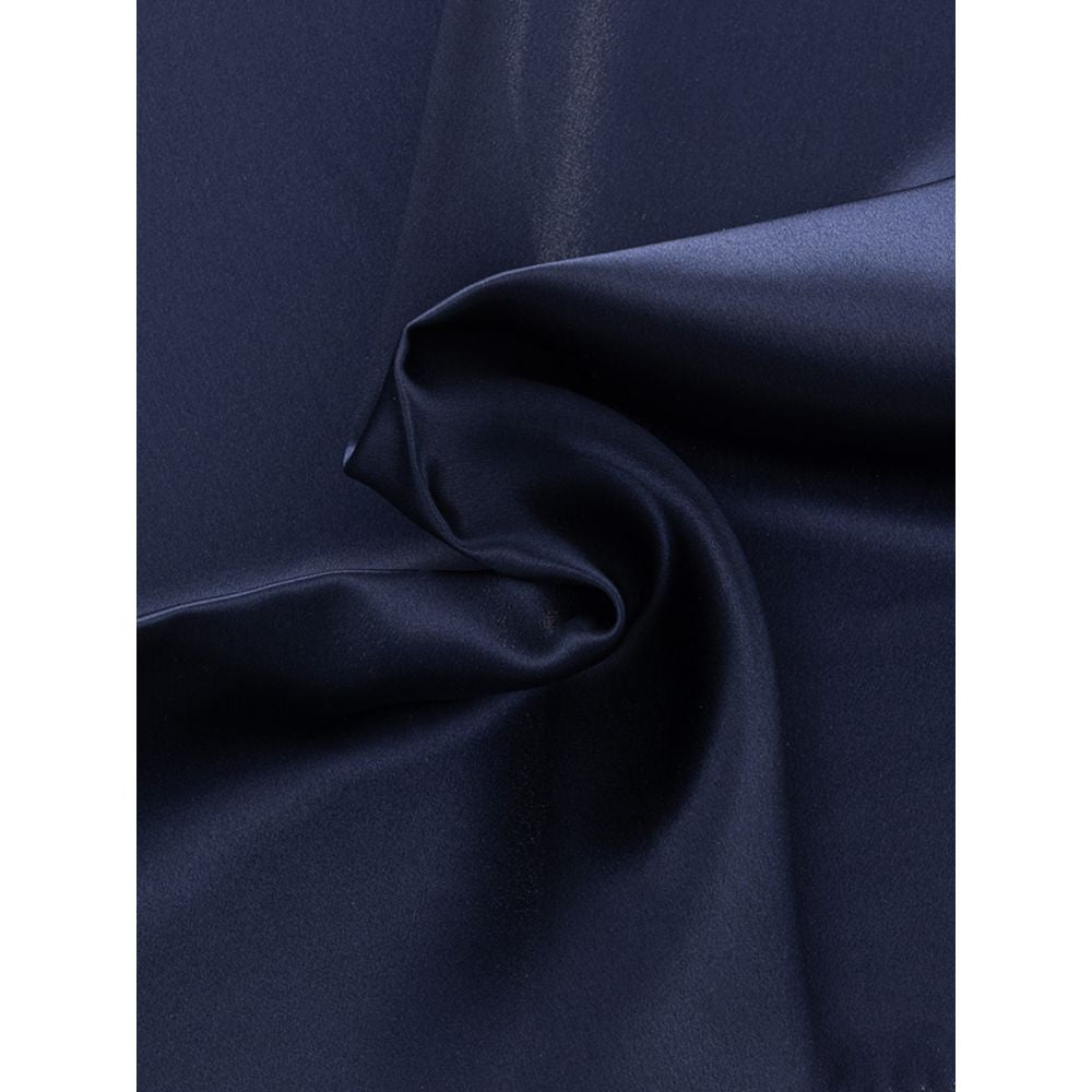 Dolce & Gabbana Blue Silk Pocket Square | Regal Royce