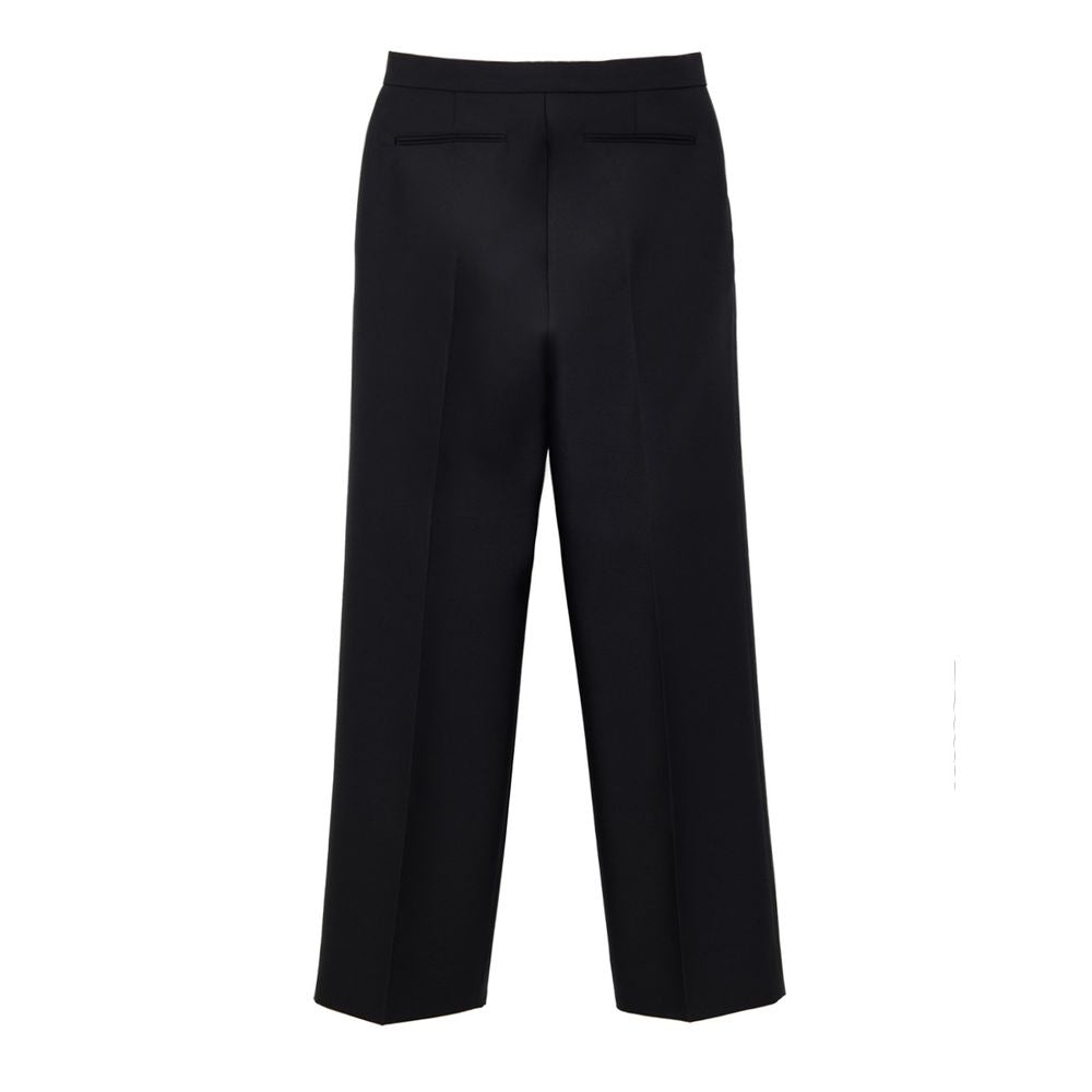 Gucci Black Cotton Casual Pants | Regal Royce