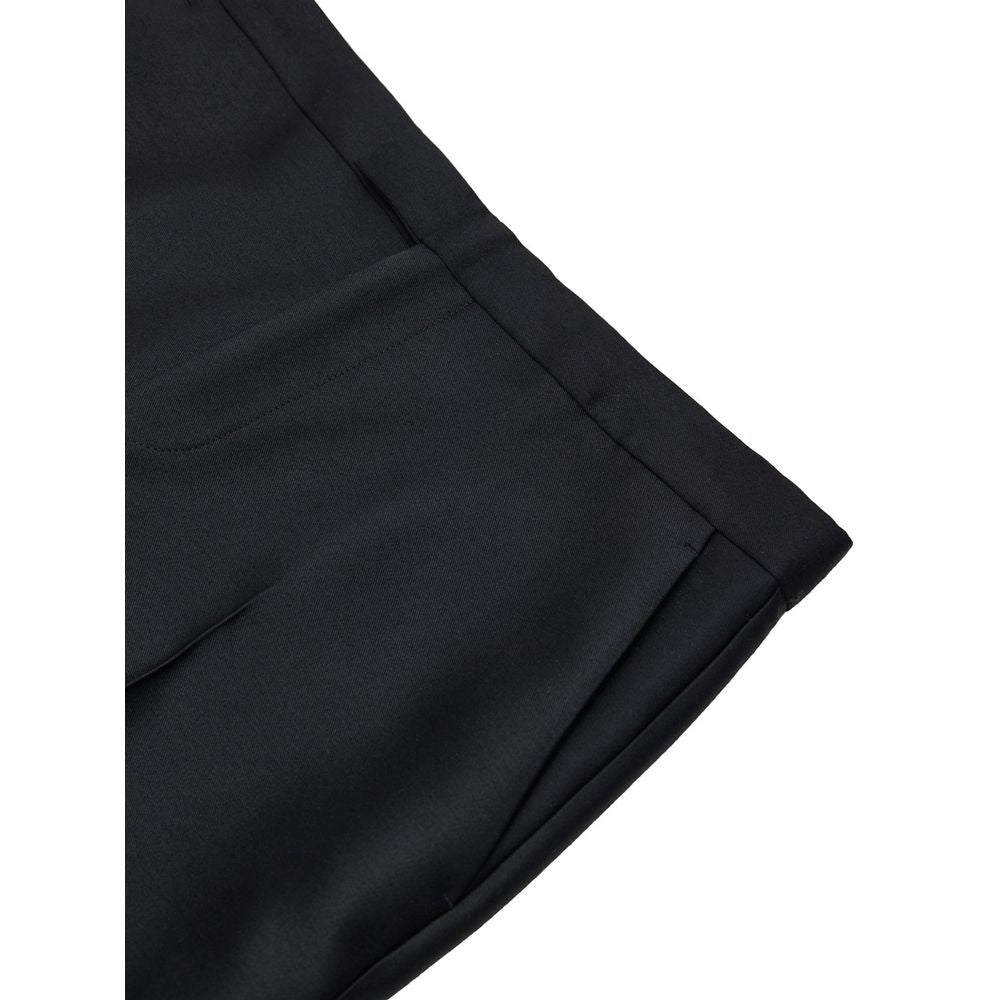 Gucci Black Cotton Casual Pants | Regal Royce