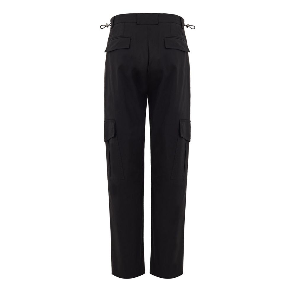 Dolce & Gabbana Black Cotton Cargo Pants