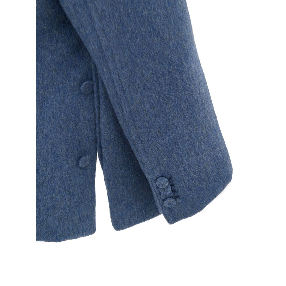 Gucci Light Blue Wool Coat | Regal Royce