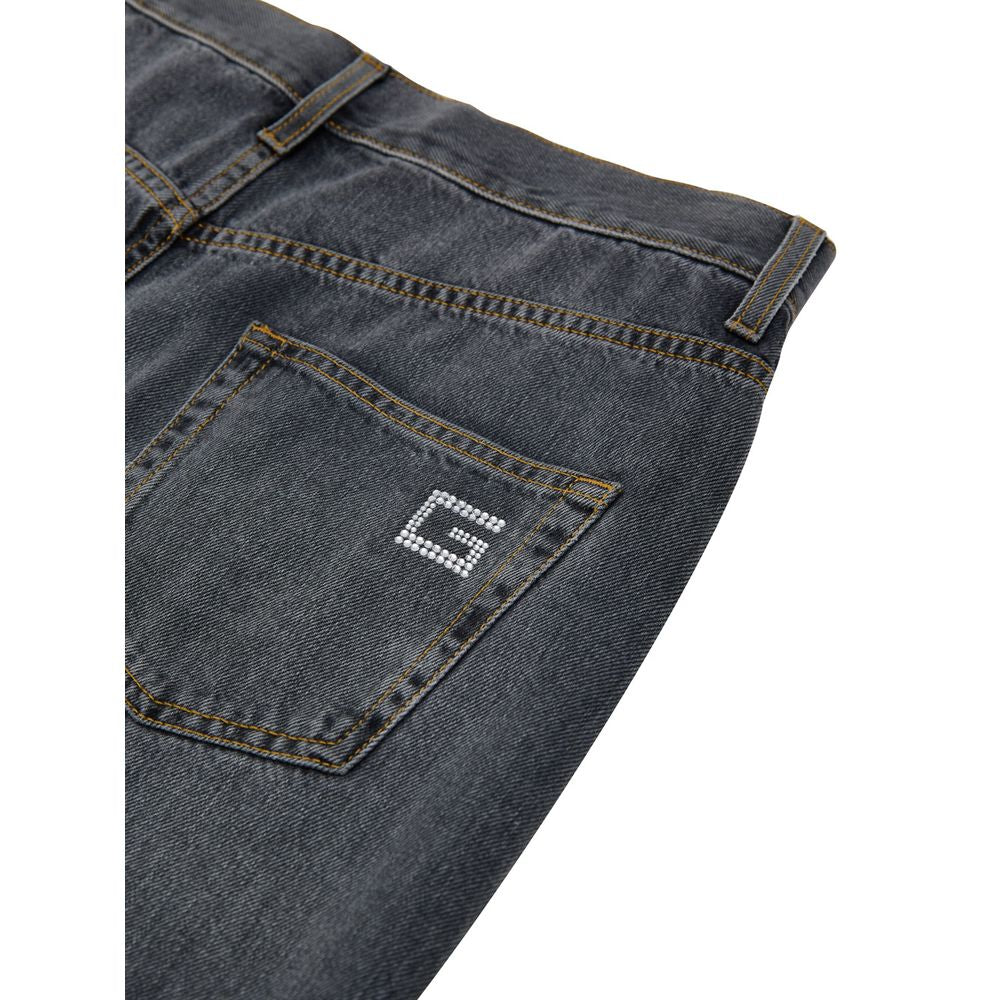Gucci Gray Cotton Relaxed Fit Jeans | Regal Royce