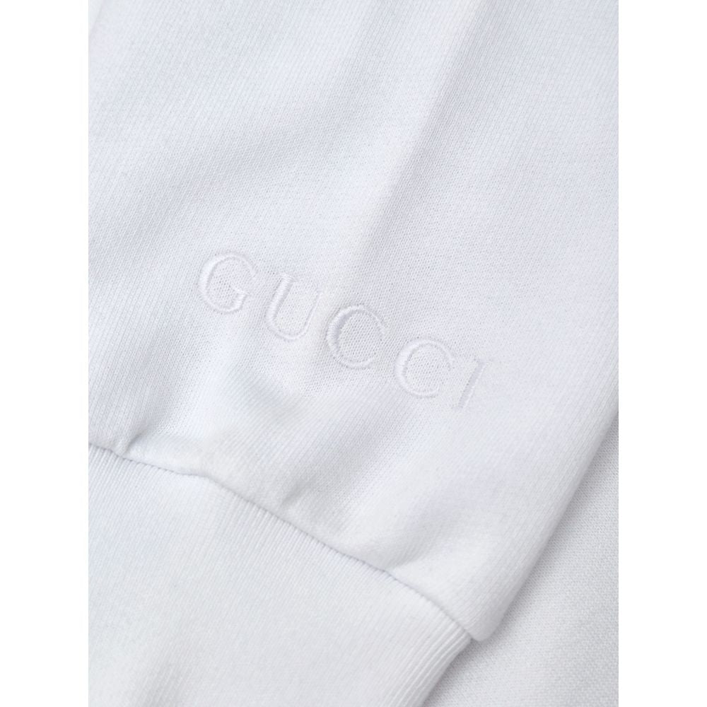 Gucci White Cotton Sweatshirt | Regal Royce