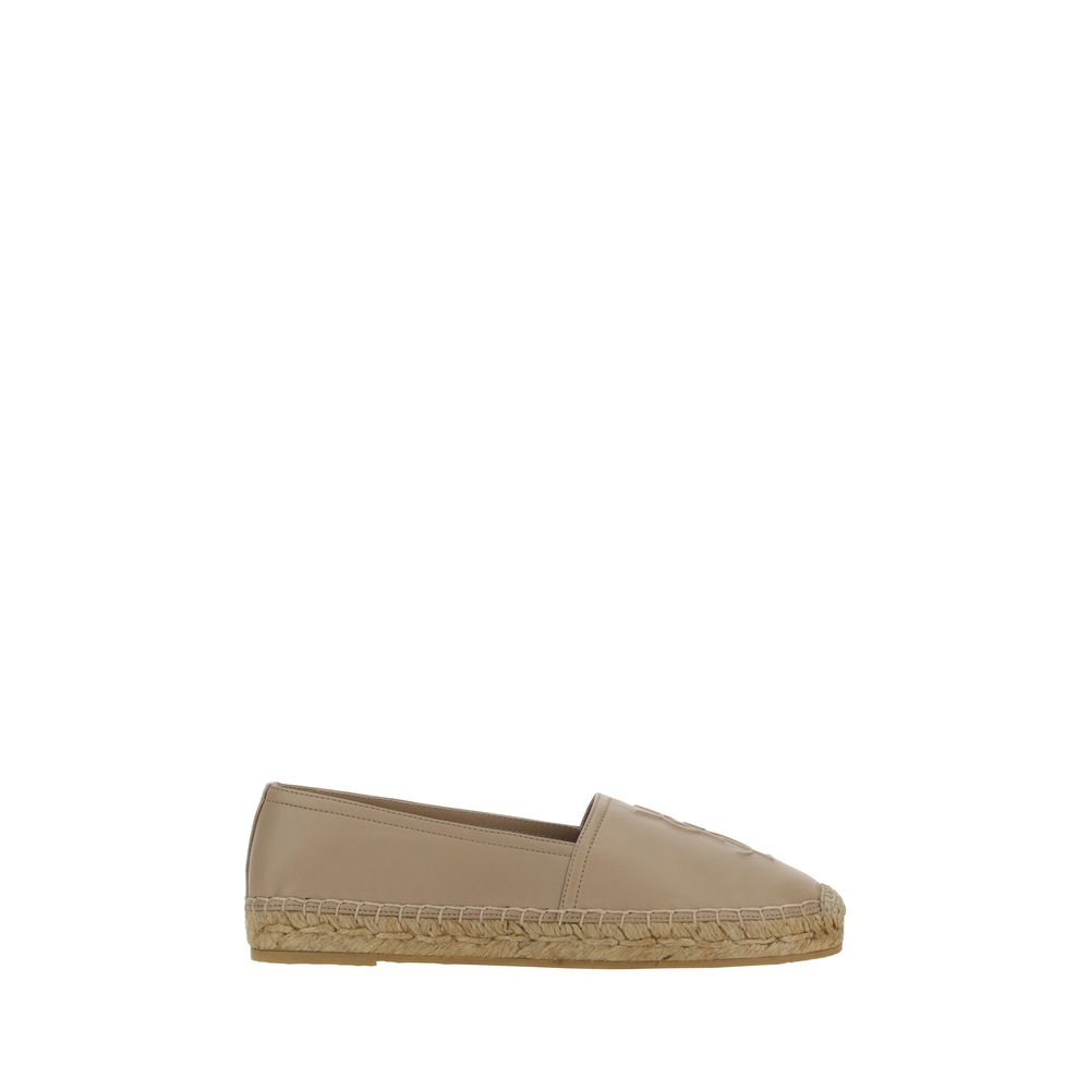 Saint Laurent Brown Lamb Ovis Aries Aries Espadrilles | Regal Royce