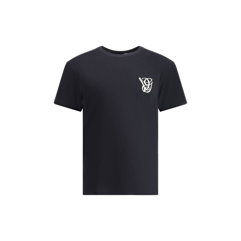 Valentino Black Cotton T-Shirt | Regal Royce