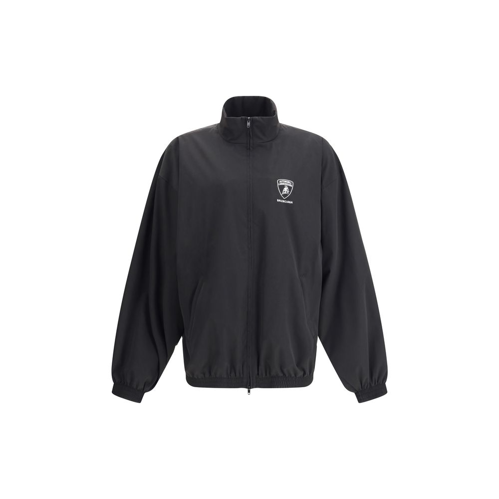 Balenciaga Black Polyester Shell Jacket | Regal Royce