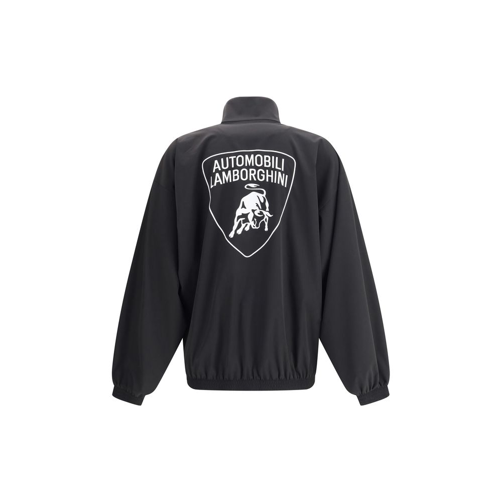 Balenciaga Black Polyester Shell Jacket | Regal Royce