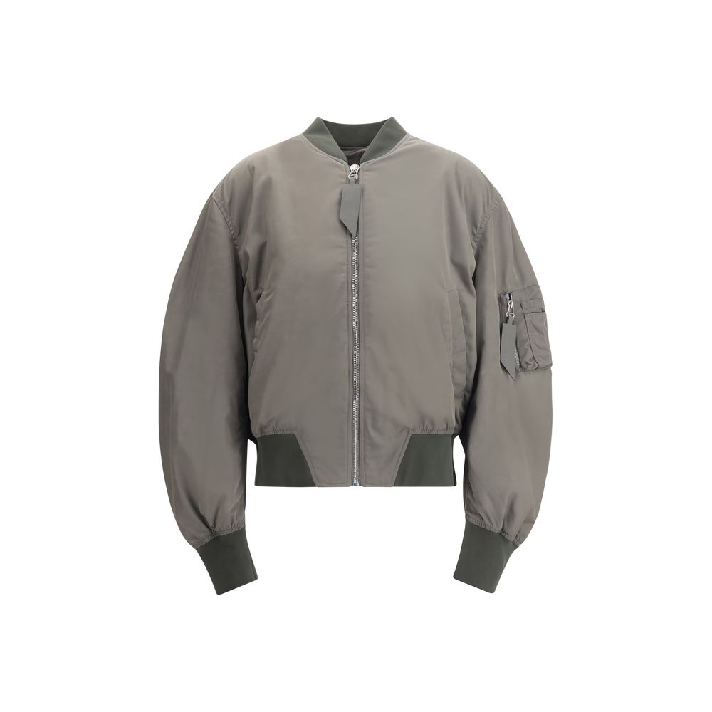 The Attico Bicolor Polyester Bomber | Regal Royce