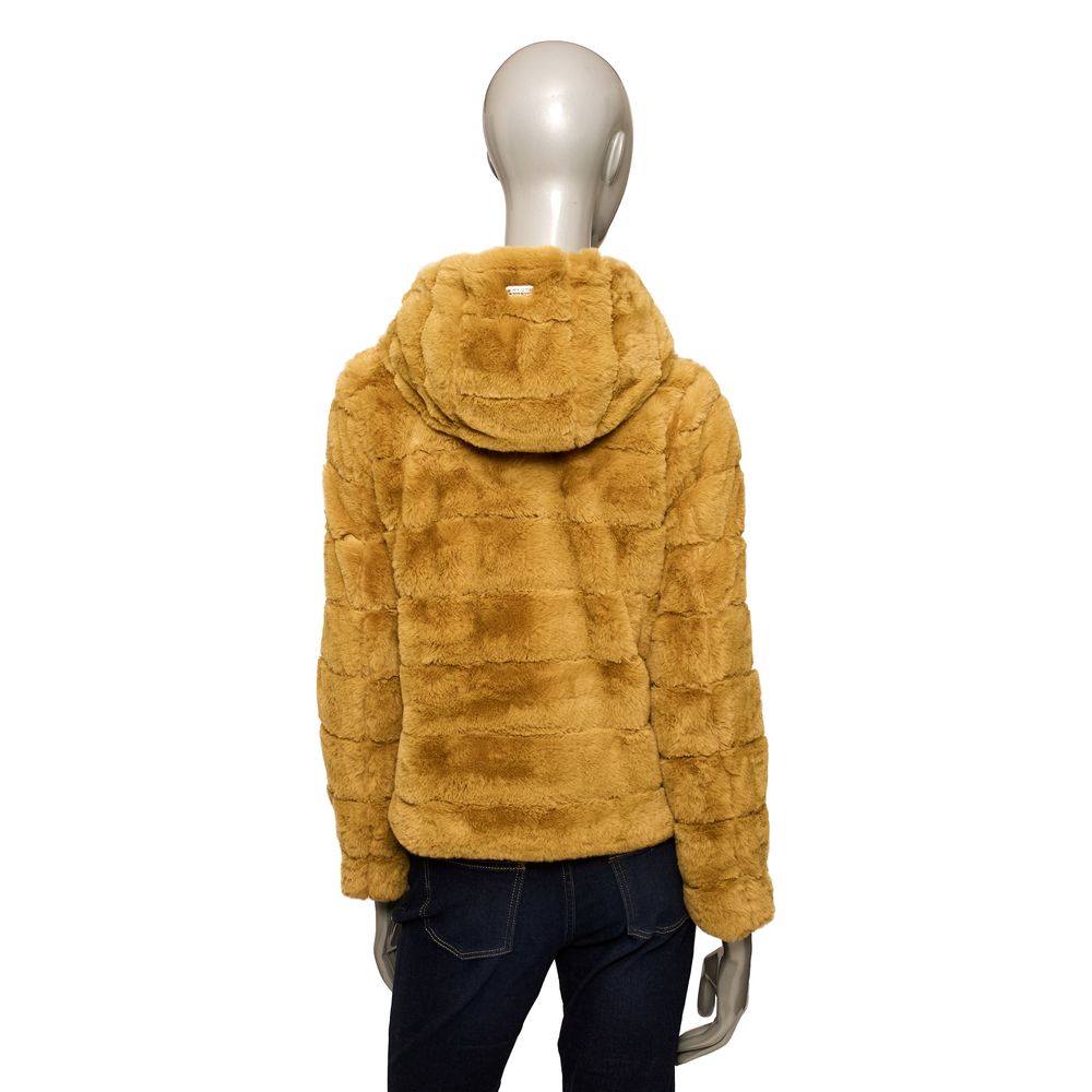 Baldinini Trend Yellow Polyester Women Jacket | Regal Royce