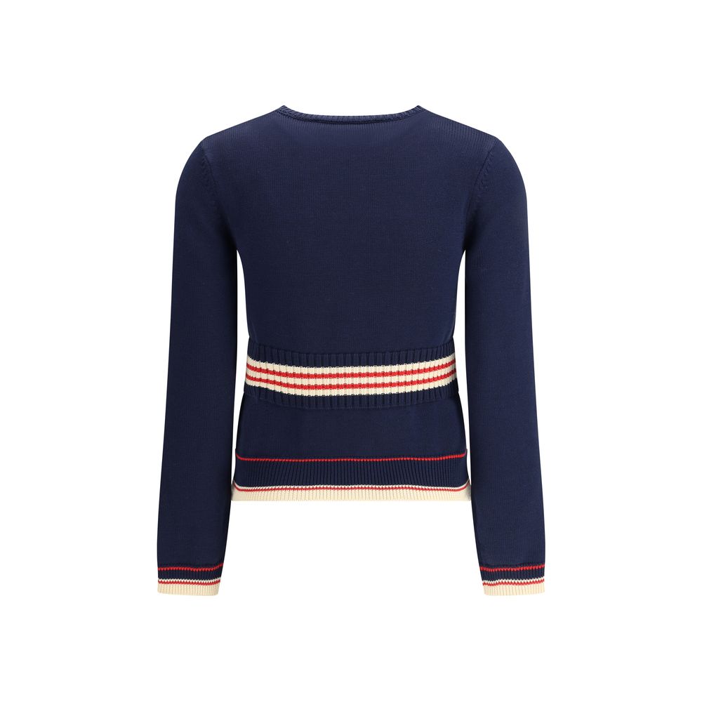 Valentino Blue Cotton Sweatshirt | Regal Royce