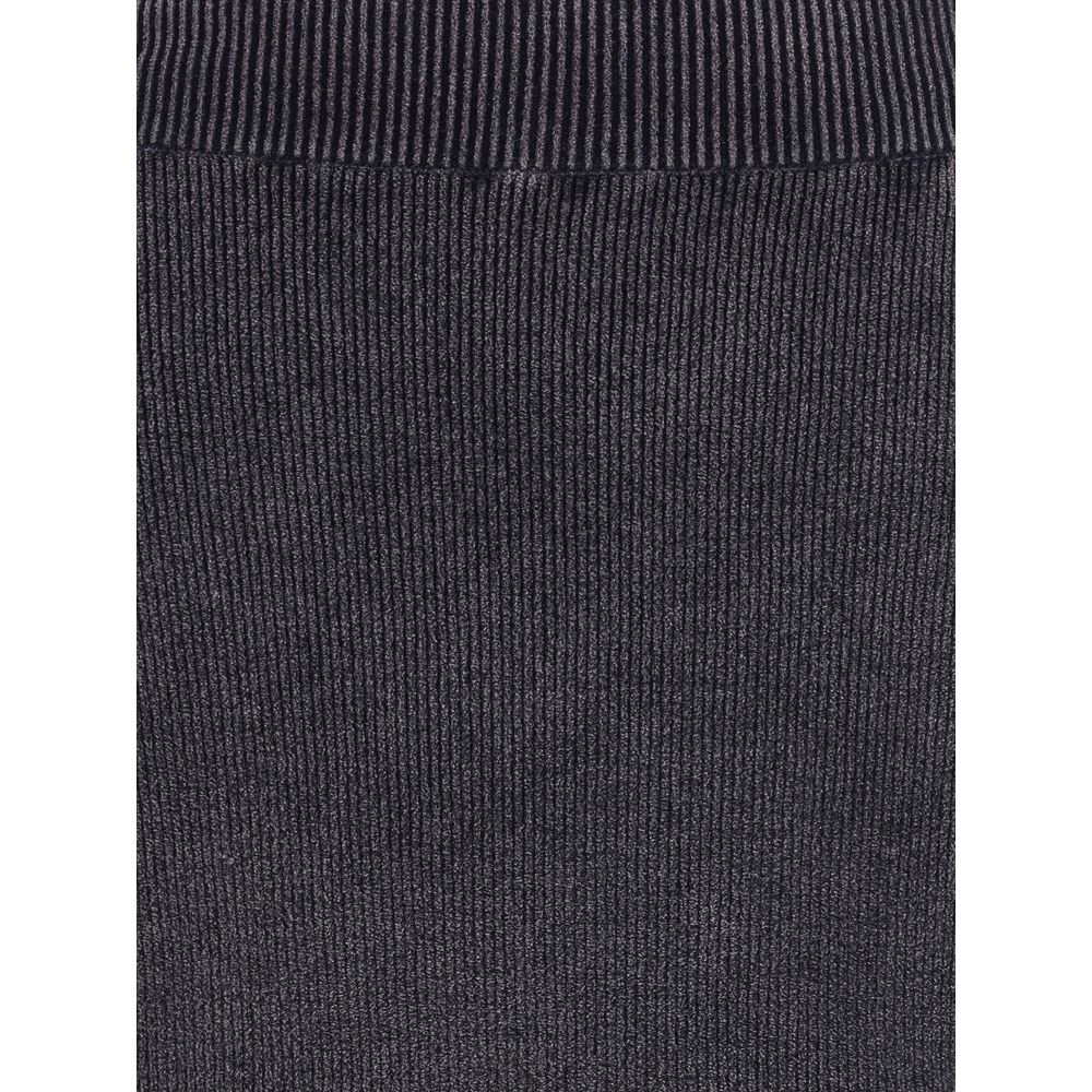 Alexander Wang Gray Cotton Mini Skirt | Regal Royce