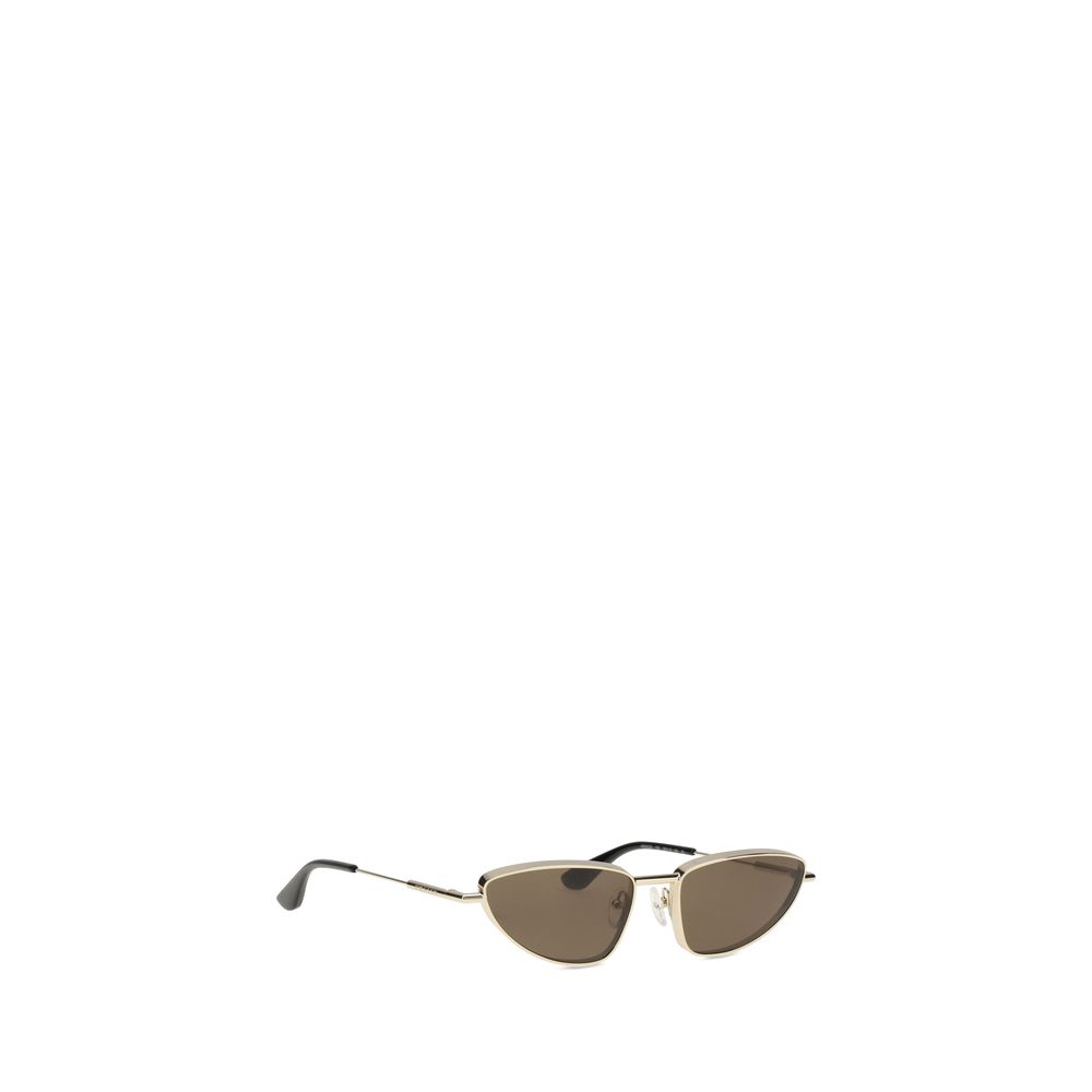 Alexander McQueen Gold Metal Sunglasses | Regal Royce