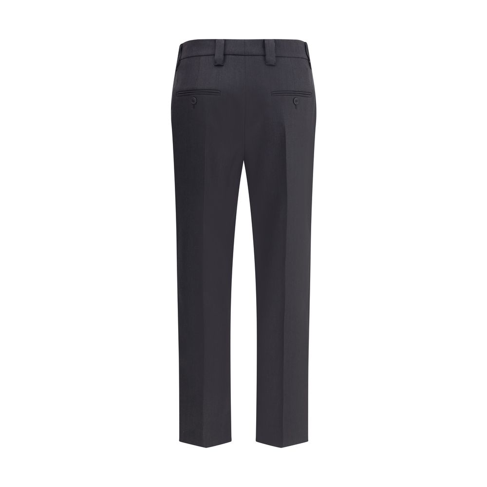 Prada Gray Fleece Wool Dress Pants | Regal Royce