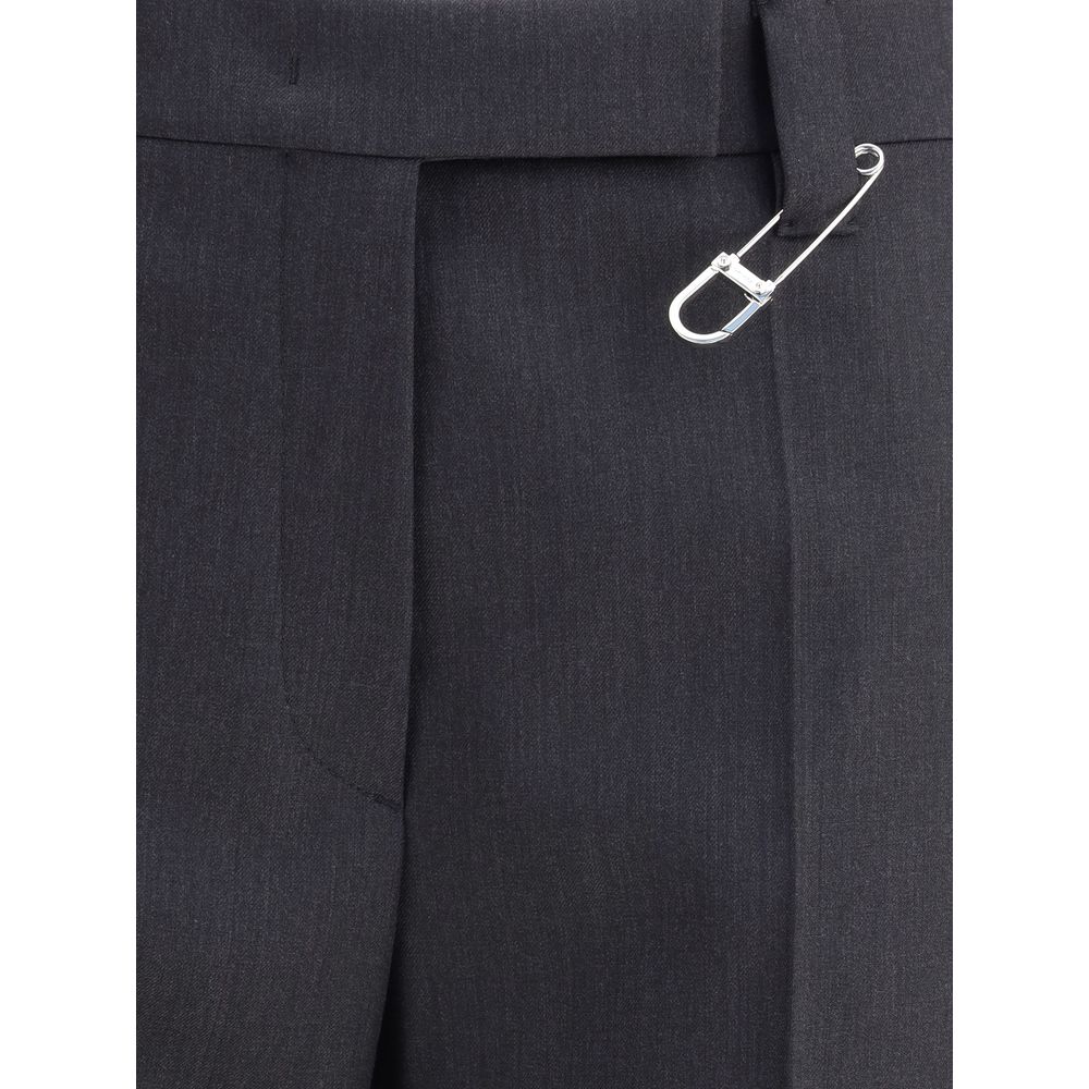Prada Gray Fleece Wool Dress Pants | Regal Royce