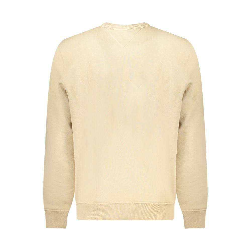 Tommy Hilfiger Beige Cotton Men Sweatshirt | Regal Royce