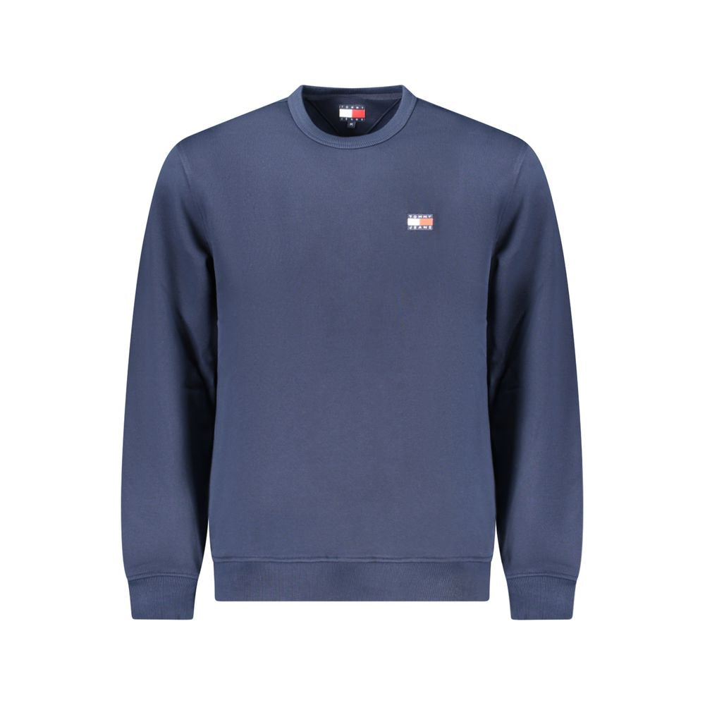 Tommy Hilfiger Blu Cotton Male Sweatshirt | Regal Royce
