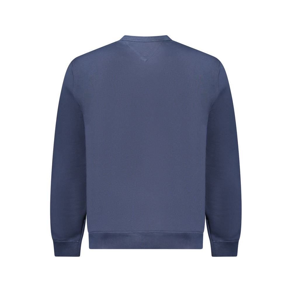 Tommy Hilfiger Blu Cotton Male Sweatshirt | Regal Royce