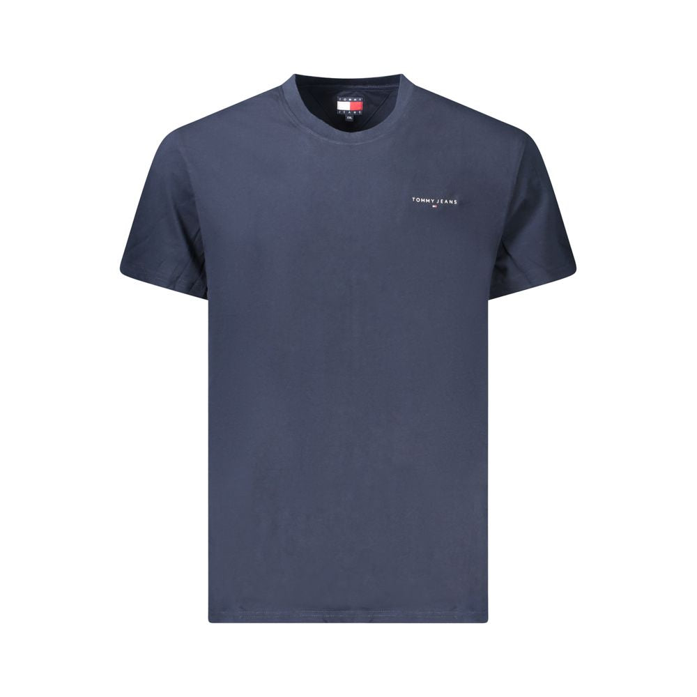 Tommy Hilfiger Blue Cotton Men's T-Shirt | Regal Royce