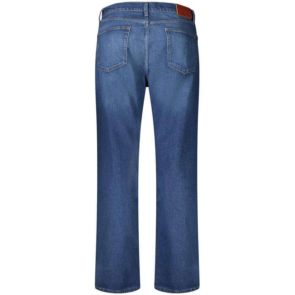 Tommy Hilfiger Blu Cotton Men Jeans | Regal Royce