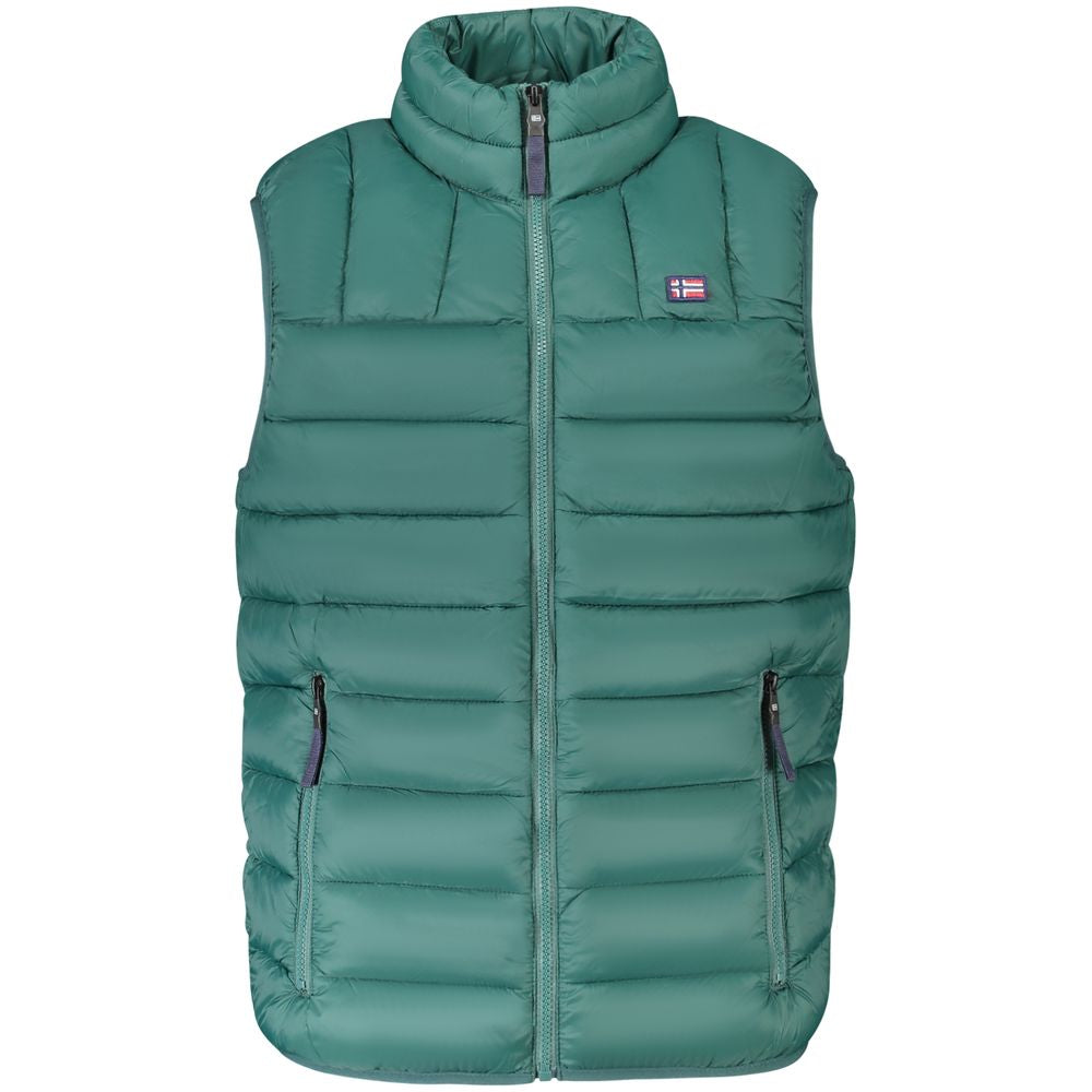 Norway 1963 Verde Poliammide Men's Vest | Regal Royce