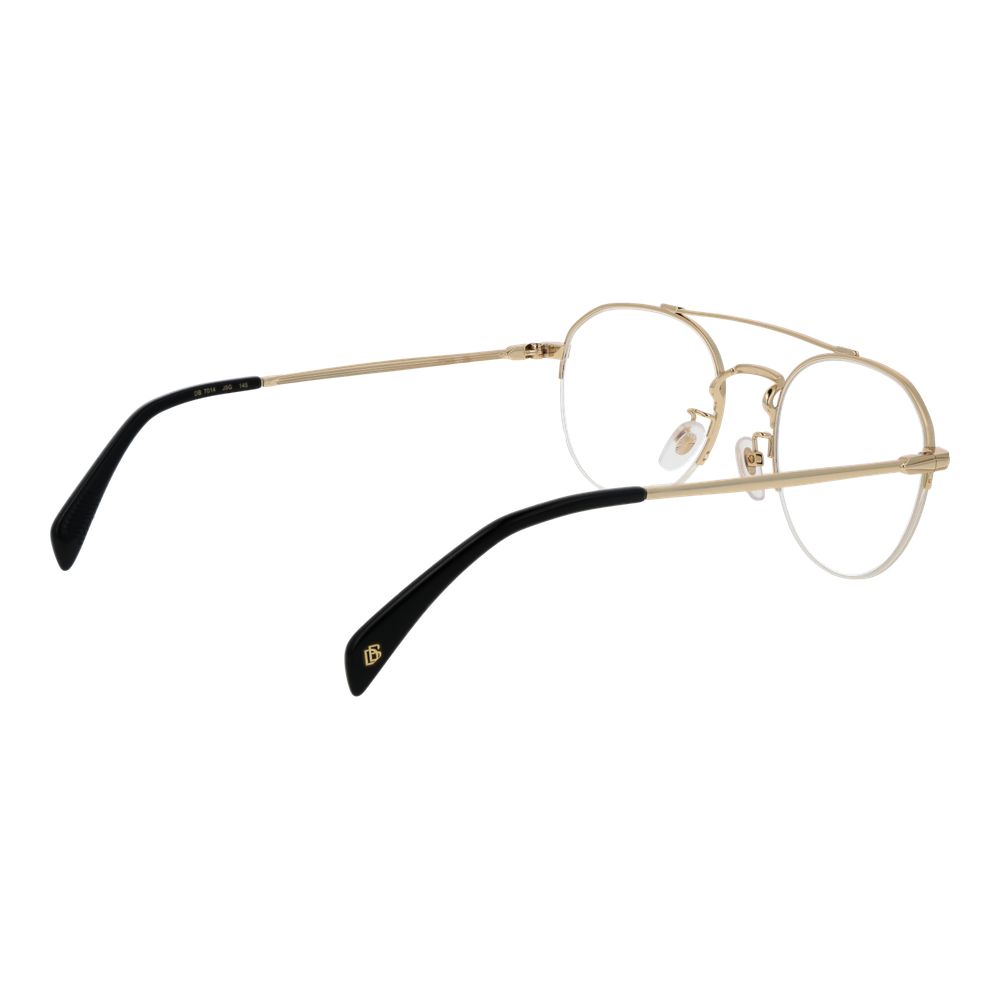 David Beckham Gold Metal Glasses (Frames) | Regal Royce