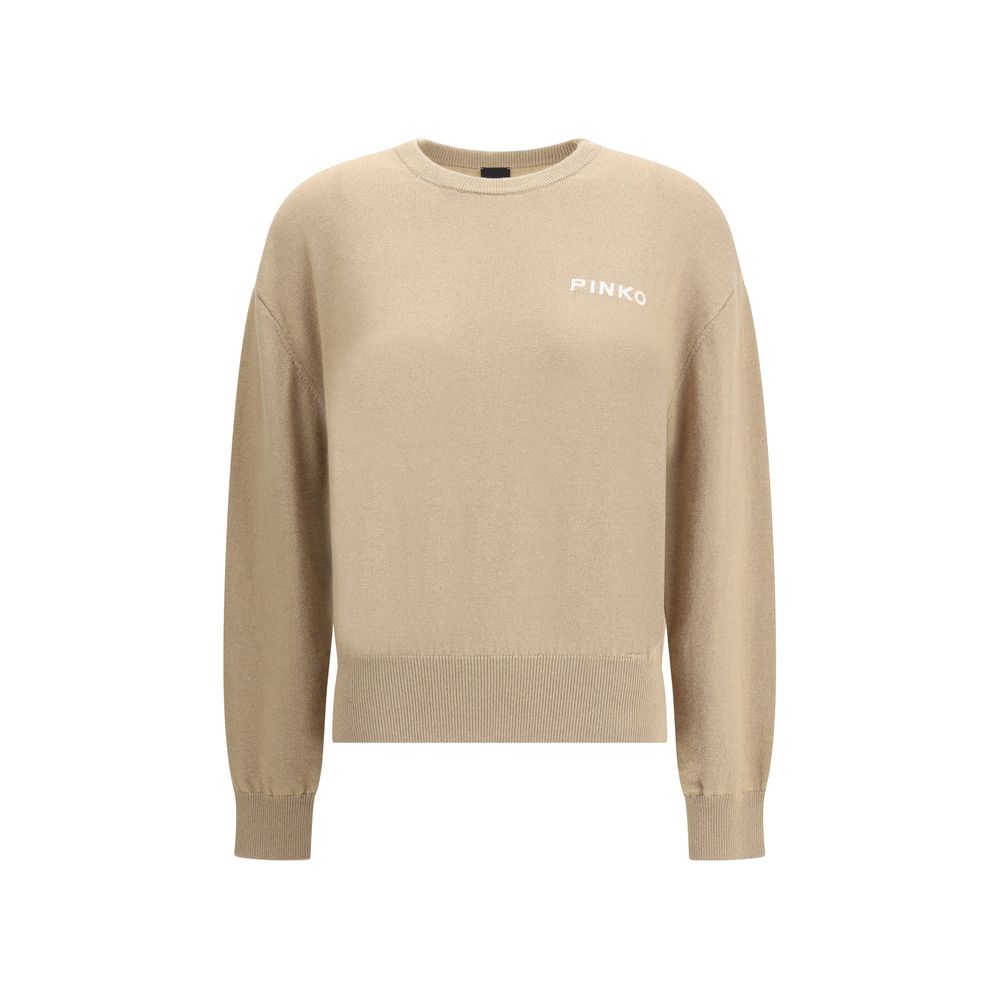 PINKO Beige Wool Sweatshirt | Regal Royce