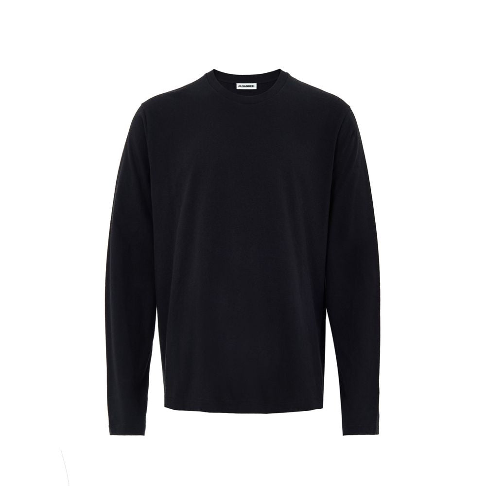 Jil Sander Black Cotton T-Shirt | Regal Royce