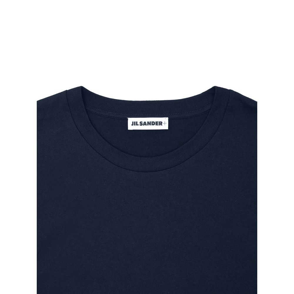 Jil Sander Blue Cotton T-Shirt | Regal Royce