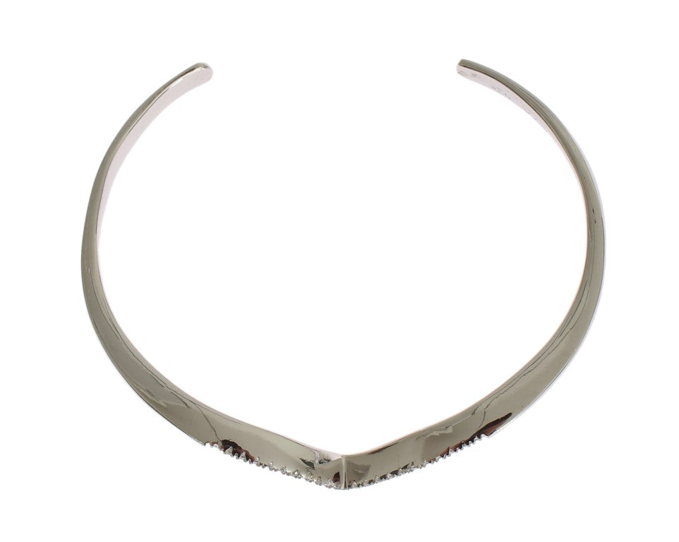 Nialaya Skyfall CZ 925 Silver Bangle Bracelet | Regal Royce