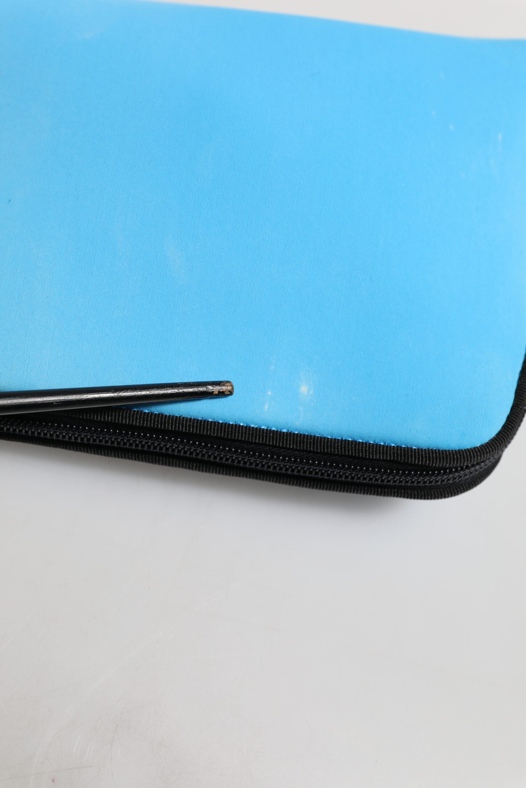 Dolce & Gabbana Blue Nylon DG Logo Print Clutch Zip Pouch Bag | Regal Royce