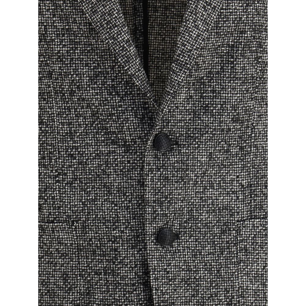 Tagliatore Gray Wool Blazer | Regal Royce