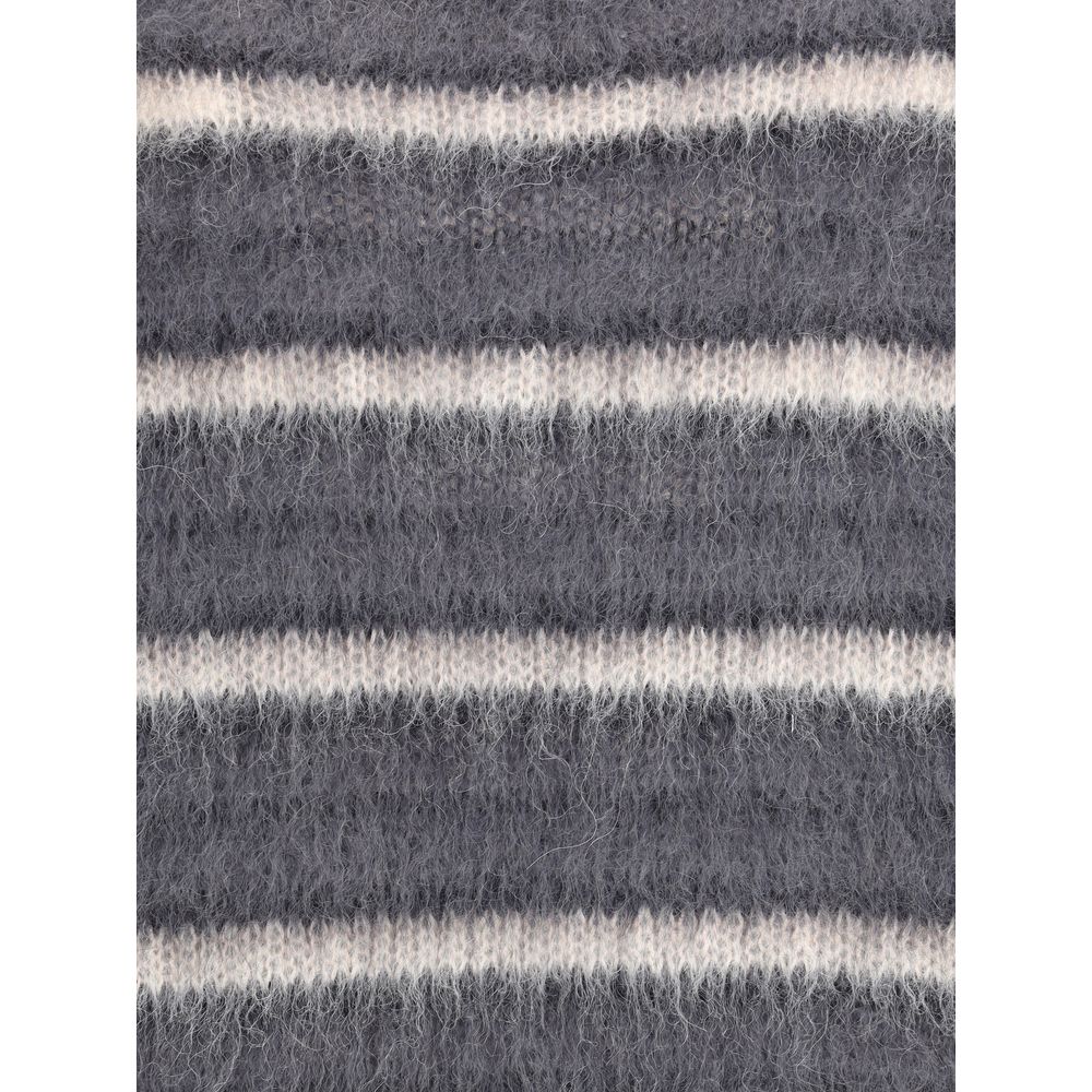 Marni Gray Mohair Sweatshirt | Regal Royce