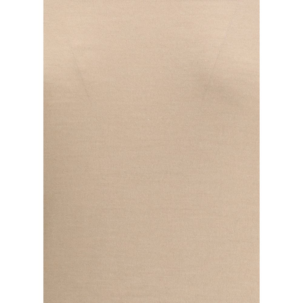 Fabiana Filippi Beige Cashmere T-Shirt | Regal Royce