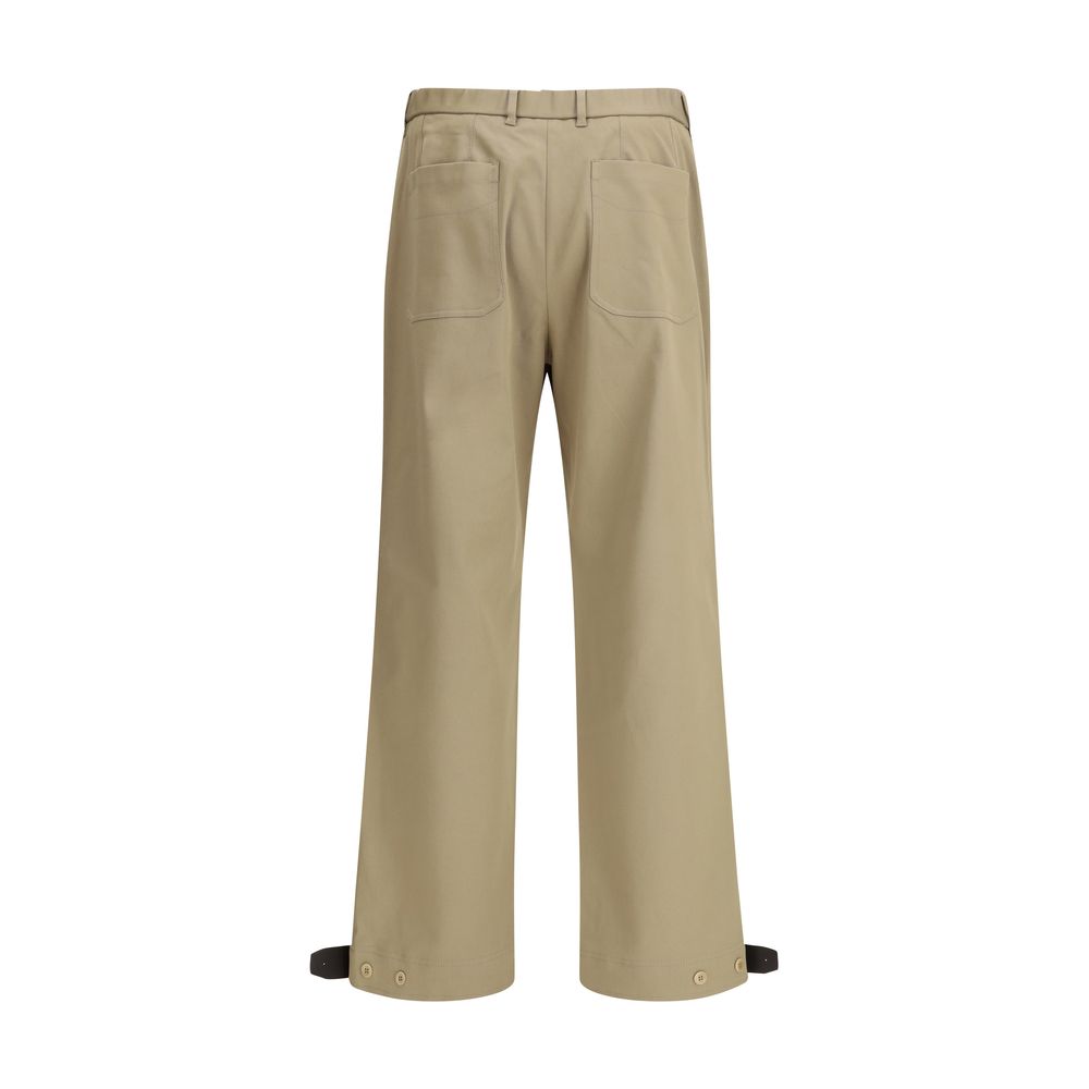 Brioni Beige Cotton Cargo Pants | Regal Royce