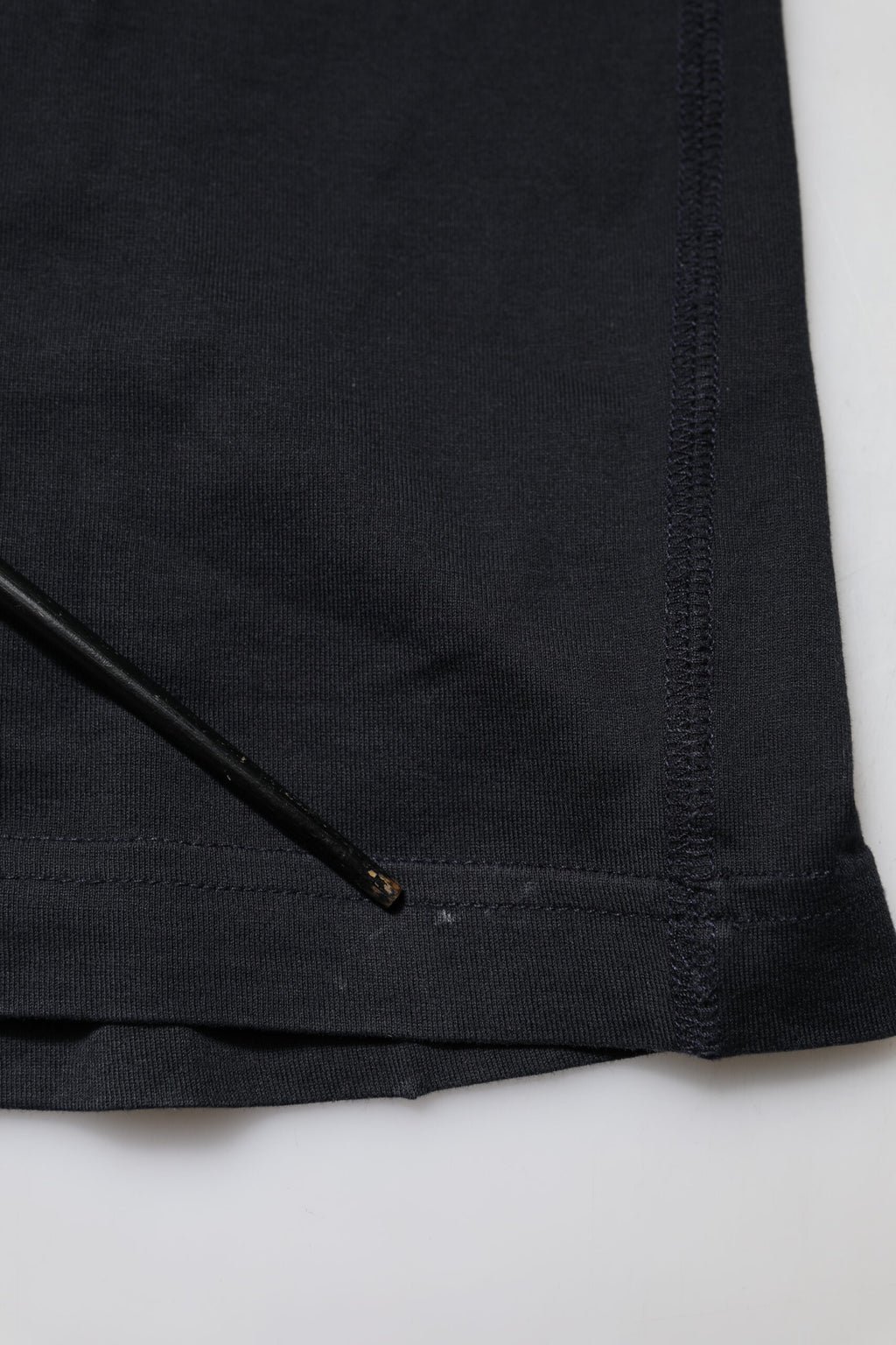 Dolce & Gabbana Dark Blue Logo Plaque Cotton Crewneck T-shirt