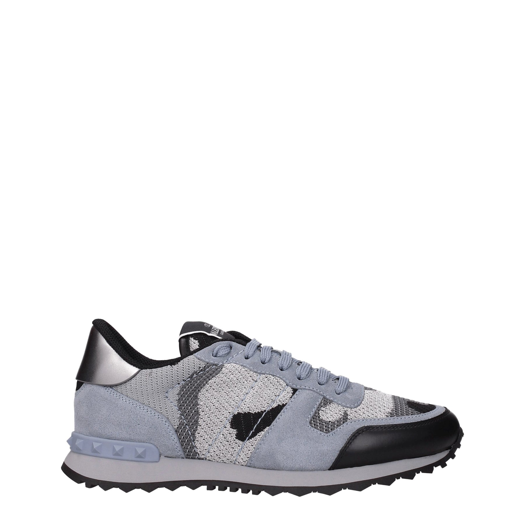 Valentino Garavani Gray Fabric Athletic Sneakers | Regal Royce