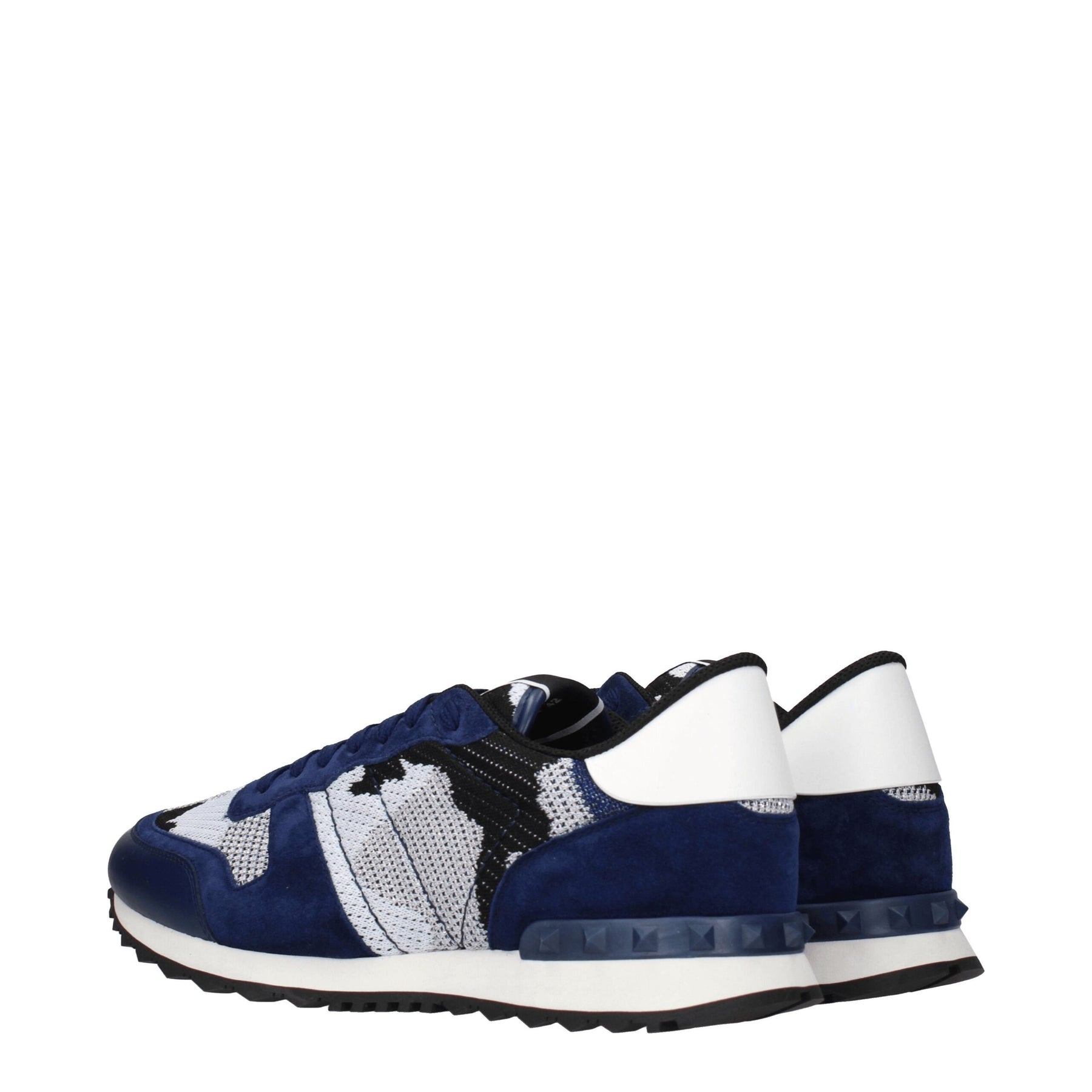 Valentino Garavani Gray Fabric Athletic Sneakers | Regal Royce