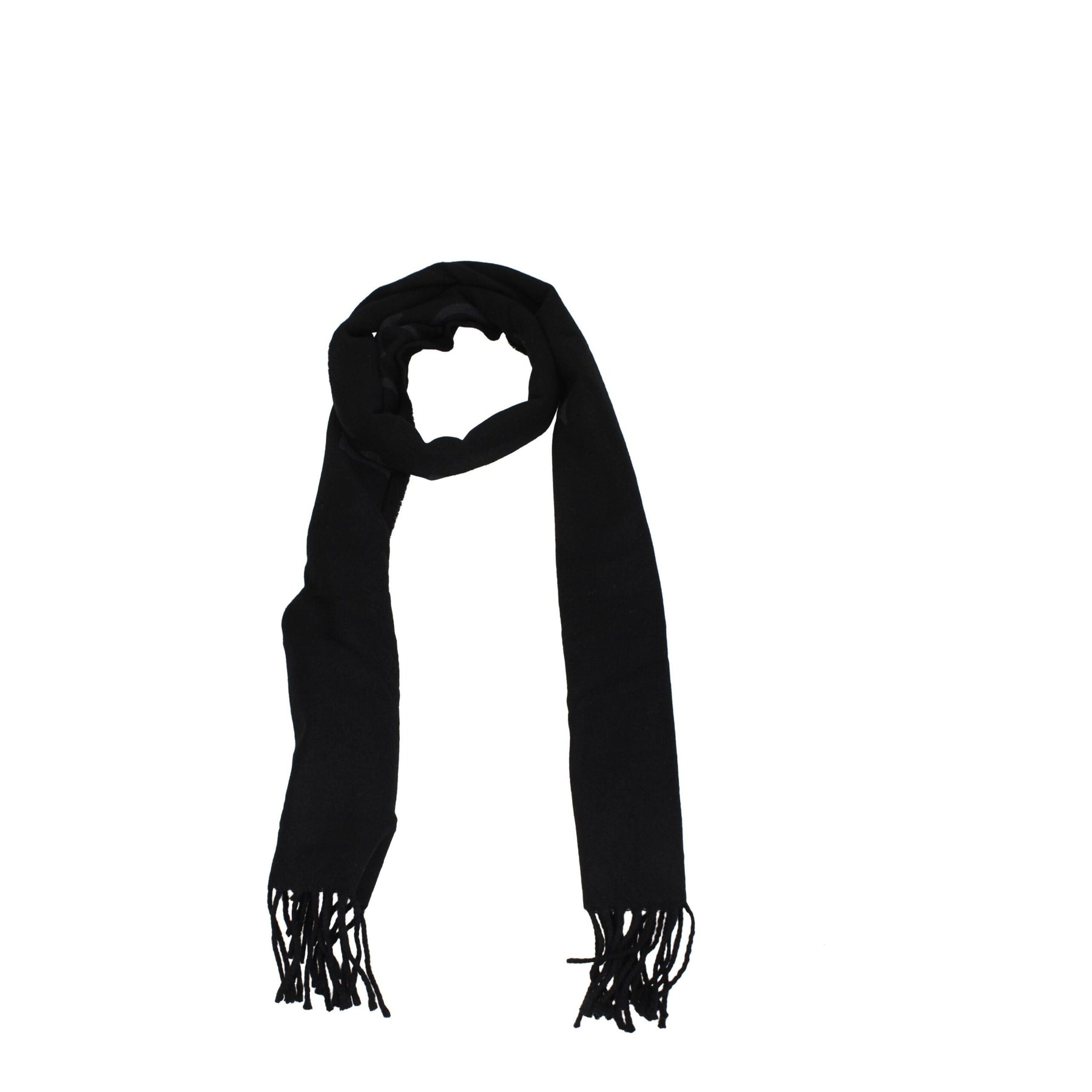 Off-White Black Cashmere Scarf | Regal Royce