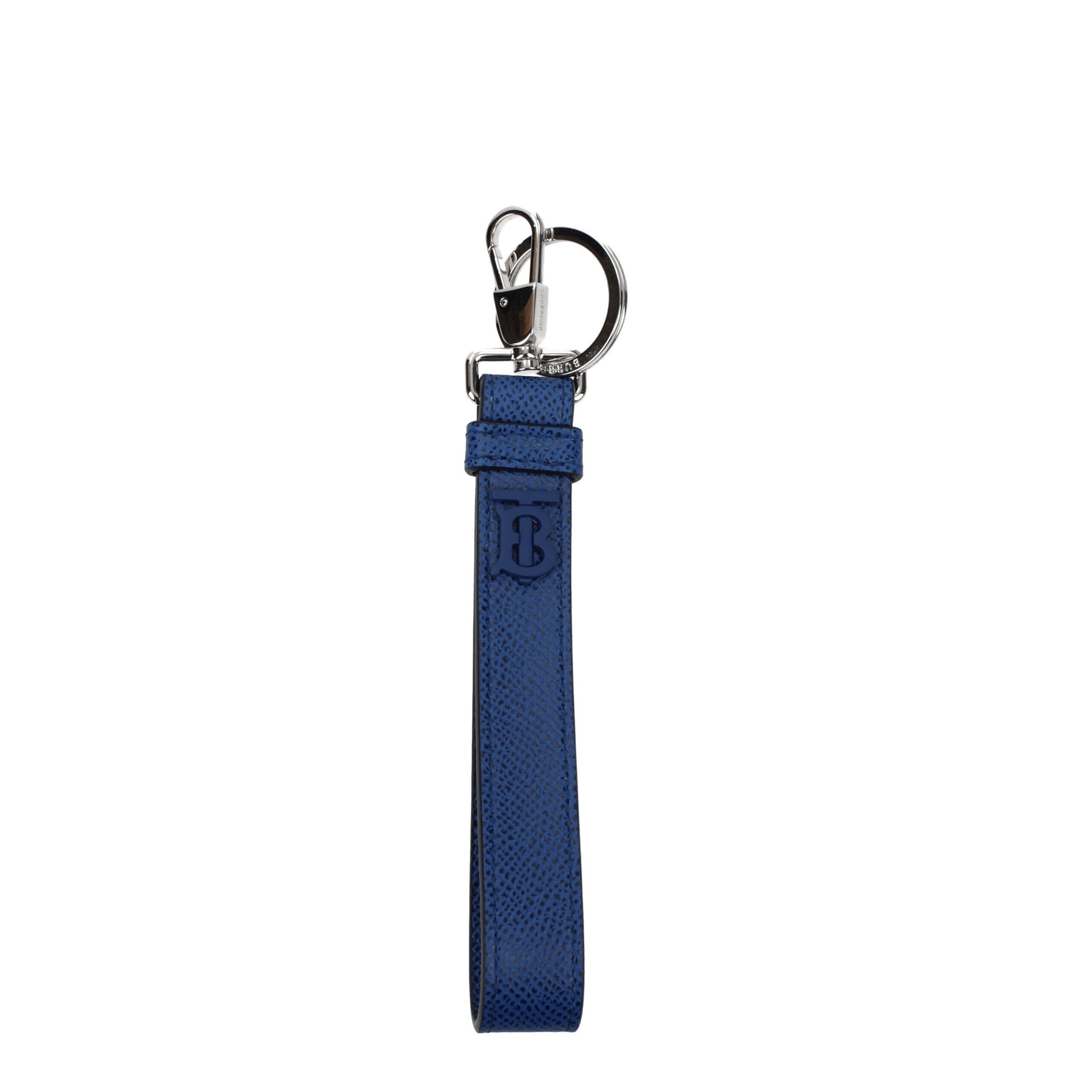 Burberry Blue Leather Keychain | Regal Royce