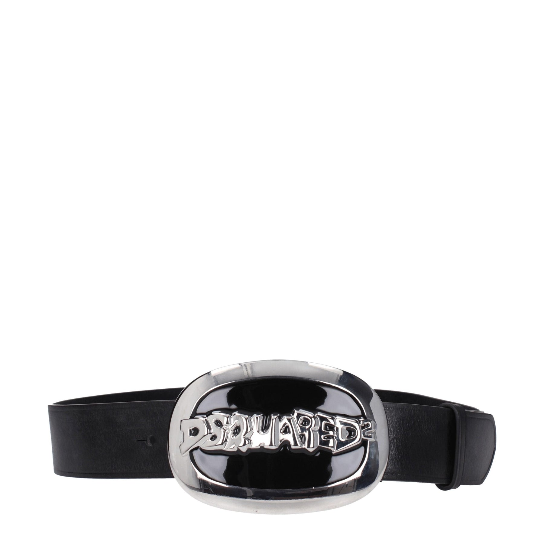 Dsquared² Black Leather Belt | Regal Royce