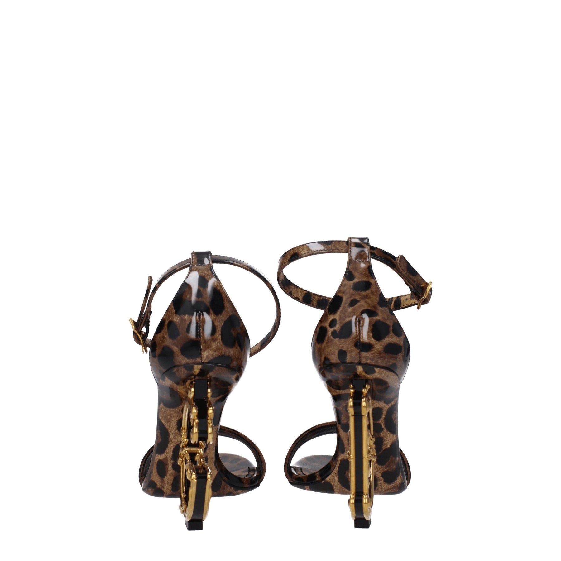 Dolce & Gabbana Brown Leather Sandals | Regal Royce