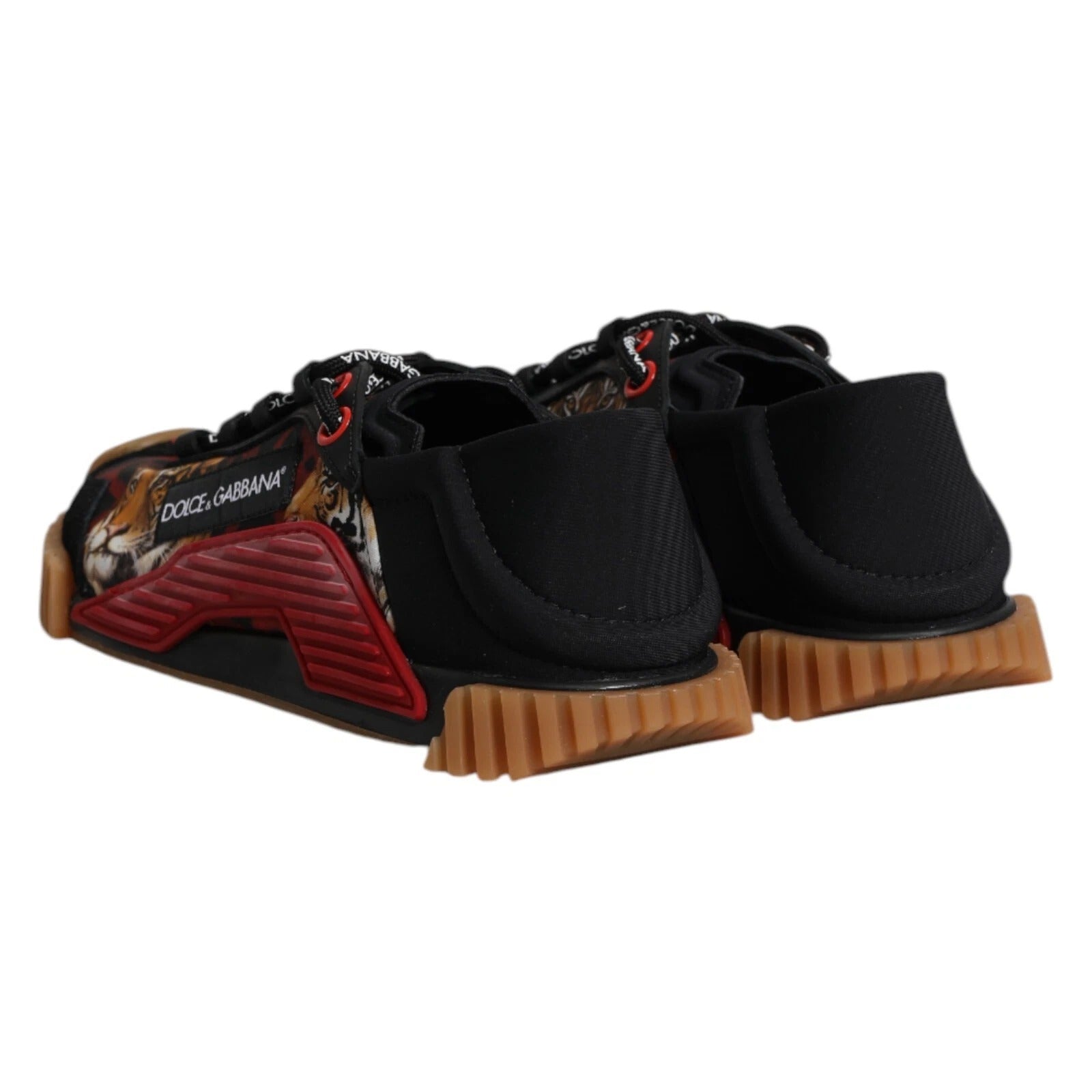 Dolce & Gabbana Black Logo Low Top NS1 Men Sneakers | Regal Royce