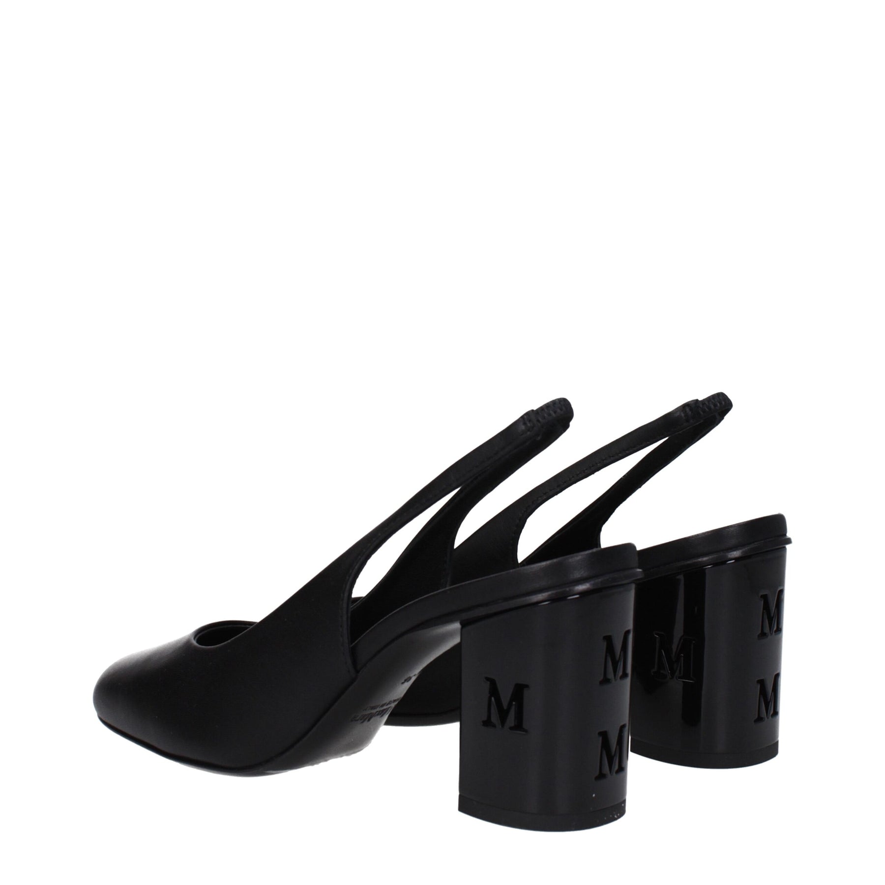 Max Mara Black Leather High Heel Pumps | Regal Royce